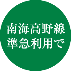 南海高野線準急利用で